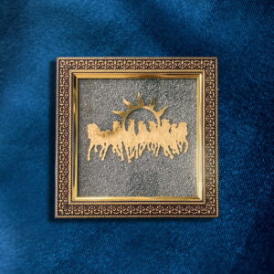 7 Horses Vastu Pyrite Frame