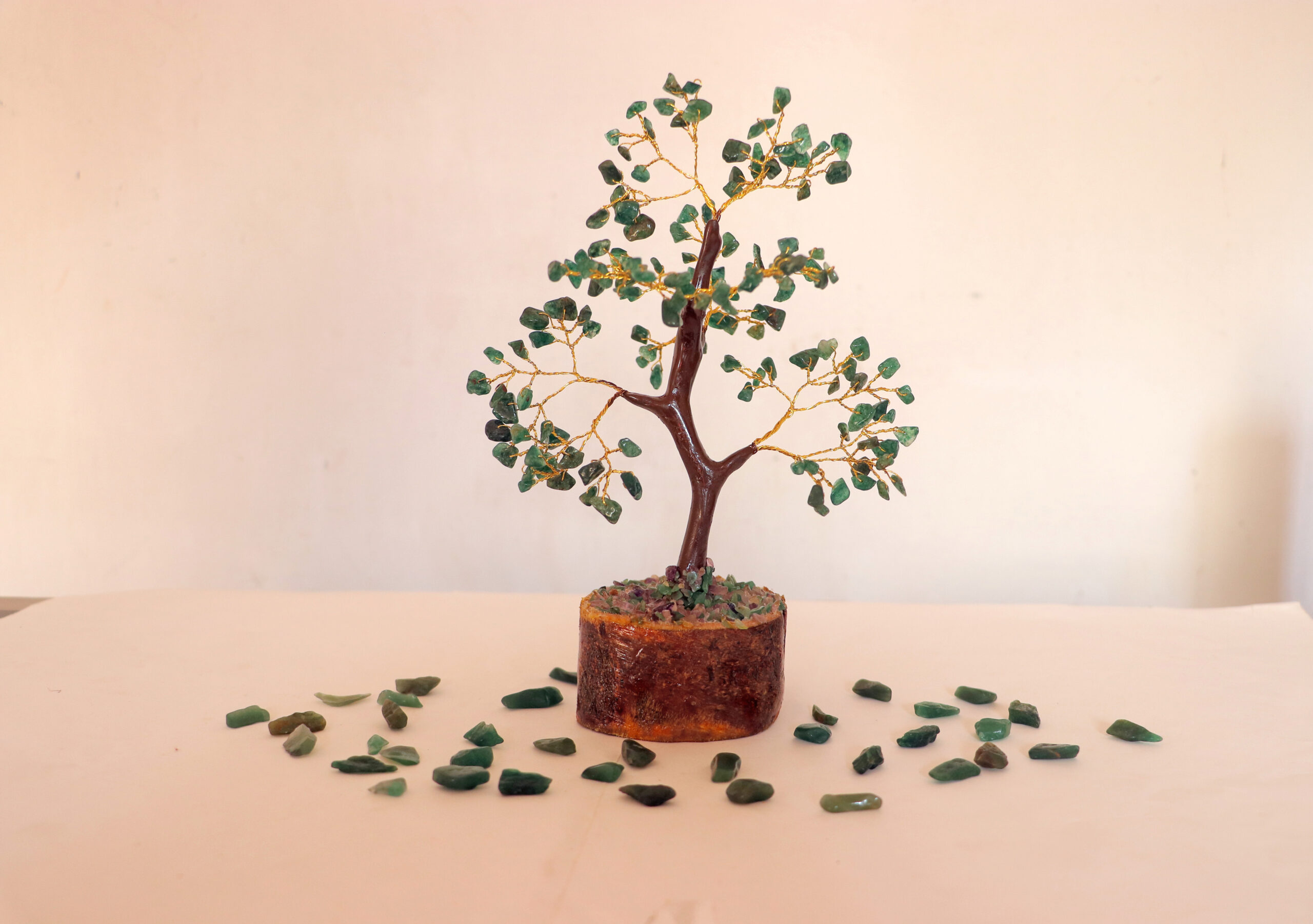 Green aventurine tree