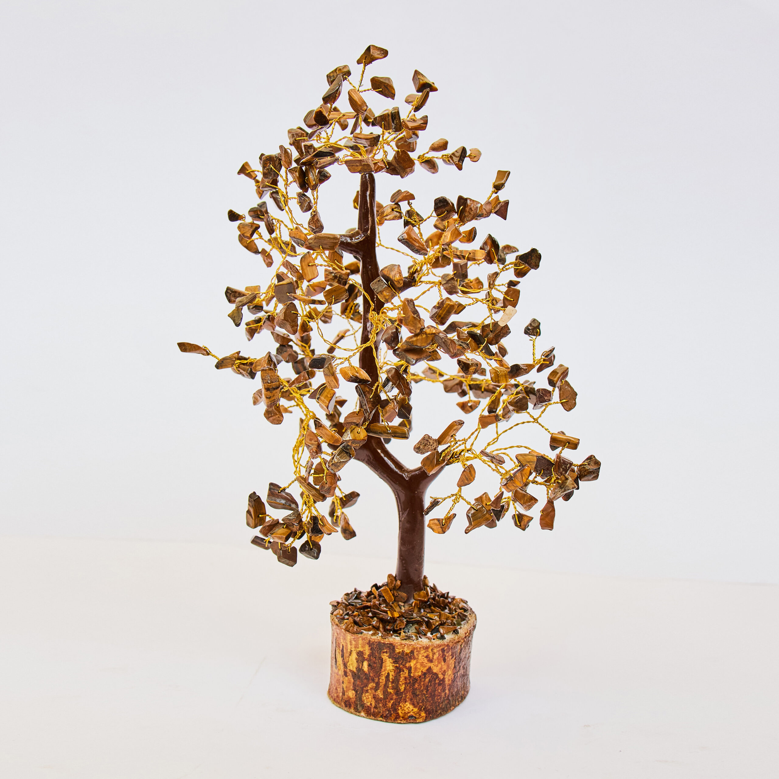 Tiger Eye Crystal Tree